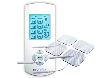 Bild von prorelax® TENS+EMS DuoComfort – 2 Therapien mit einem Gerät   mit Akkubetrieb