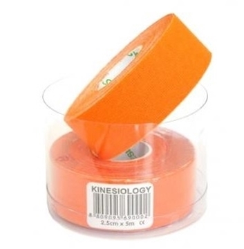 Bild von Kinesiologie Tape *Nasara* orange 2.5cmx5m (2 Rollen)