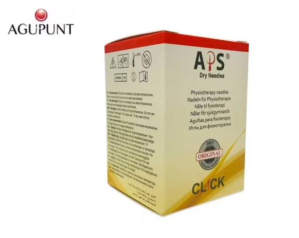 Bild von Agu-Punt Akupunkturnadel APS Click 0.25x25mm (100 Nadeln)